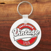 Santander Spanje  logo Sleutelhanger (Voorkant)