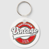 Santander Spanje  logo Sleutelhanger (Achterkant)