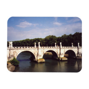 Sant'Angelo Bridge in Rome, Italië Magneet