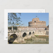 Sant'Angelo Castle in Rome, Italië Briefkaart (Voorkant / Achterkant)
