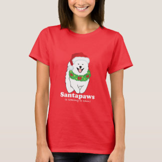 Santapaws komt naar de stad t-shirt