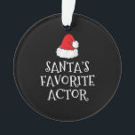 Santas Acteur favori Christmas Actrice intérimaire<br><div class="desc">Santas Acteur favori Christmas Actrice intérimaire</div>