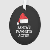 Santas Acteur favori Christmas Actrice intérimaire (devant)