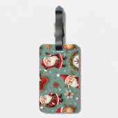 Santa's Bagagelabel (Achterkant verticaal)