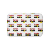 "SANTA'S BELT" BADMAT (Voorkant)