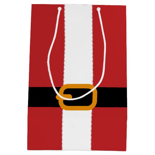 Santa's Belt Medium Cadeauzakje (Achterkant)