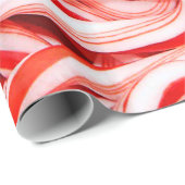 Santas Candy Cane Kerstbehandelingen Cadeaupapier (Rol Hoek)
