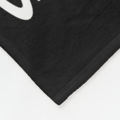 Santa's Cheerleading Reindeer Funny Xmas Matching  Fleece Deken (Hoek)