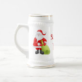 Santa's Christmas Stein Bierpul (Links)