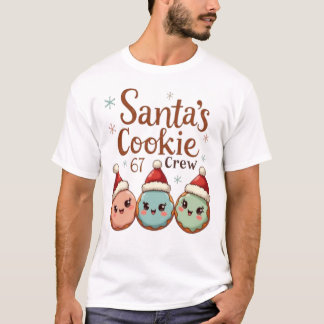 Santa's Cookie 67 Crew T-shirt