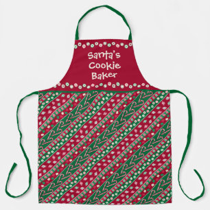 Santa's Cookie Baker l Old Fashion kerstSnoep Schort