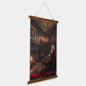 Santa's Cosy Nook Hangend Wandkleed (Gebogen)