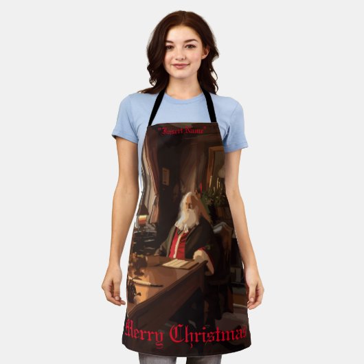 Santa's Cosy Nook Schort (Gedragen)