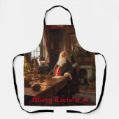 Santa's Cosy Nook Schort (Voorkant)