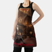 Santa's Cosy Nook Schort (Insitu)