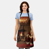 Santa's Cosy Nook Schort (Gedragen)