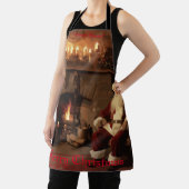 Santa's Cosy Nook Schort (Insitu)