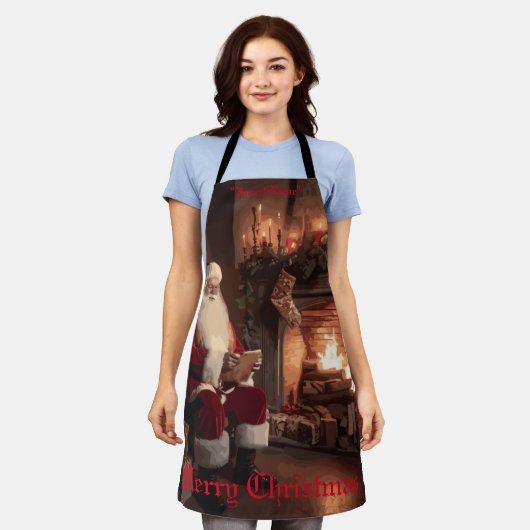 Santa's Cosy Nook Schort (Gedragen)