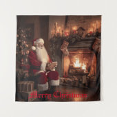 Santa's Cosy Nook Wandkleed (Voorkant)