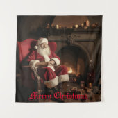 Santa's Cosy Nook Wandkleed (Voorkant)