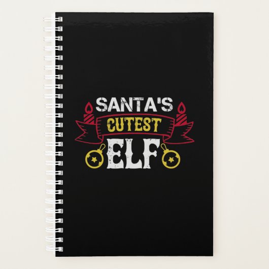 Santa's Cutest Elf Planner (Voorkant)