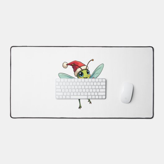 Santa's Dragonfly Helper Bureaumat (Keyboard & Muis)
