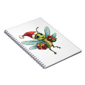 Santa's Dragonfly Helper Notitieboek (Rechterzijde)