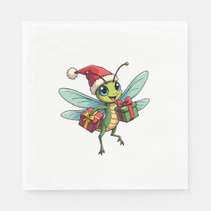 Santa's Dragonfly Helper Servet