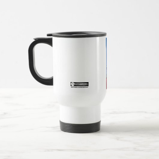 Santas Elephants Funny Holiday Cartoon Reisbeker (Links)