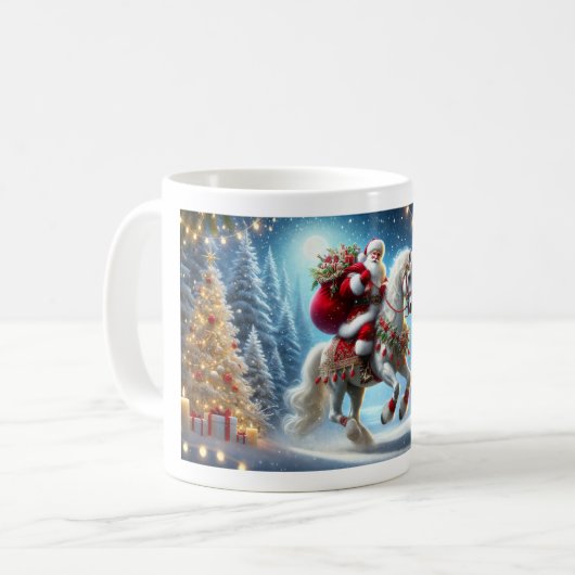 Santa's Enchanted Ride, Christmus mok, mok, Koffiemok (Voorkant links)