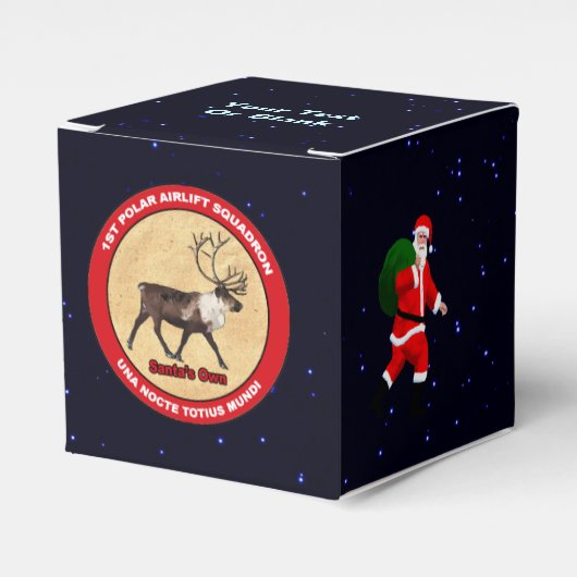 Santa's Ewn - 1e Polar Airlift Squadron Bedankdoosjes (Voorkant Zijde)