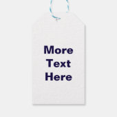 Santa's Ewn - 1e Polar Airlift Squadron Cadeaulabel (Achterkant)