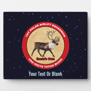 Santa's Ewn - 1e Polar Airlift Squadron Fotoplaat