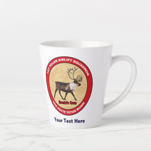 Santa's Ewn - 1e Polar Airlift Squadron Latte Mok (Rechts)