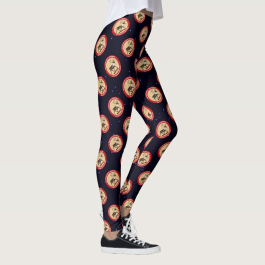 Santa's Ewn - 1e Polar Airlift Squadron Leggings (Rechts)