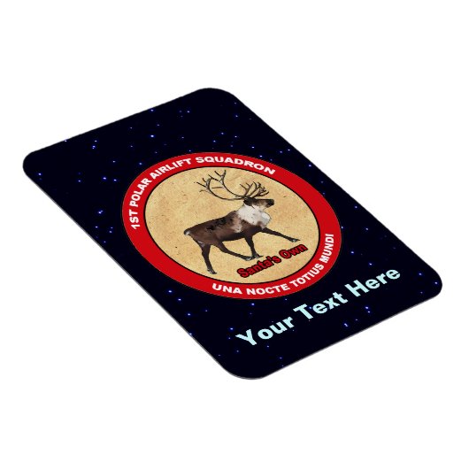 Santa's Ewn - 1e Polar Airlift Squadron Magneet (Rechterzijde)
