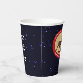 Santa's Ewn - 1e Polar Airlift Squadron Paper Cup Papieren Bekers (Rechts)