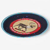 Santa's Ewn - 1e Polar Airlift Squadron Papieren Bordje (Gekanteld)