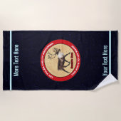 Santa's Ewn - 1e Polar Airlift Squadron Strandlaken (Voorkant)