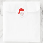 Santa's Face Sticker (Tas)