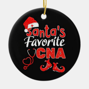 Santas favori Cana ornement de Noël