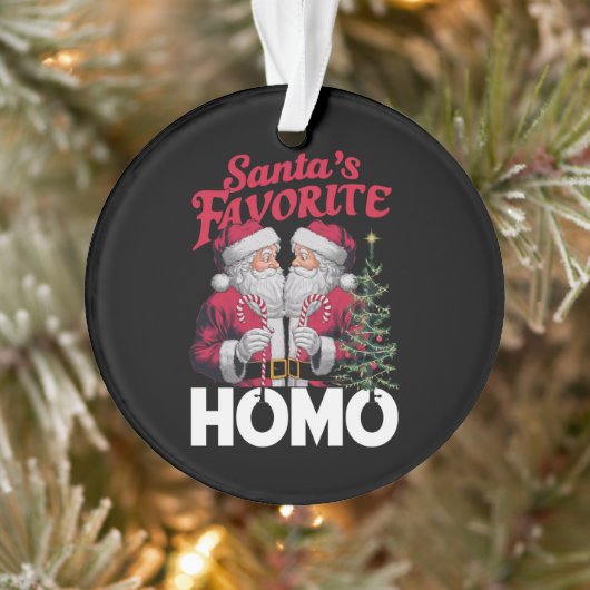 Santas Favori Homo Gay Christmas LGBTQ Pride (Arbre)