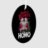 Santas Favori Homo Gay Christmas LGBTQ Pride (devant)