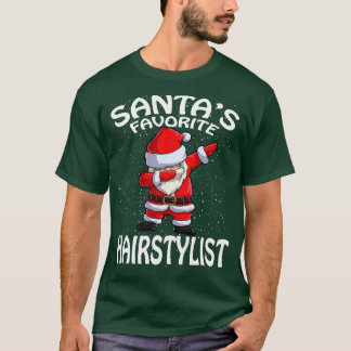 Santas Favoriet Haarstylist Kerst 1 T-shirt