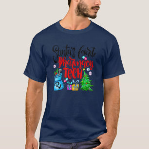 Santas Favoriete apotheker Funny Christma T-shirt