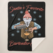 Santas Favoriete Bartender Gnoom