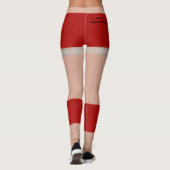 Santa's favoriete Elf-Leggings Leggings (Achterkant)