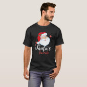 Santa's favoriete grappige T-shirt voor Kerstmis (Voorkant volledig)