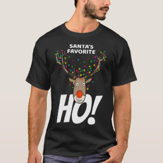 Santa's Favoriete Ho - Grappig Kerstrendiercadeau T-shirt