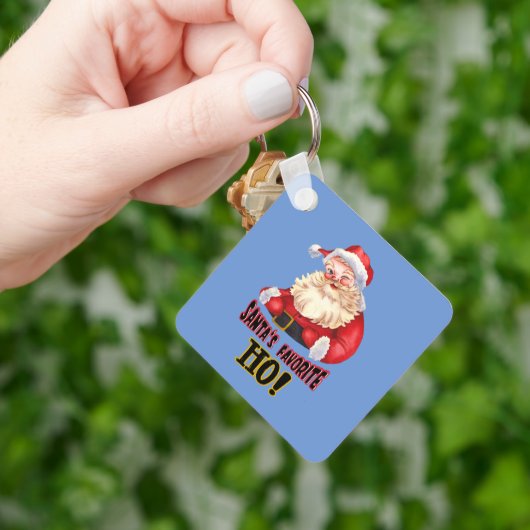 Santa's favoriete Ho Sleutelhanger (Hand)